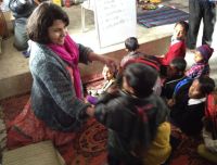 Distributingbooksontheinaugerationday